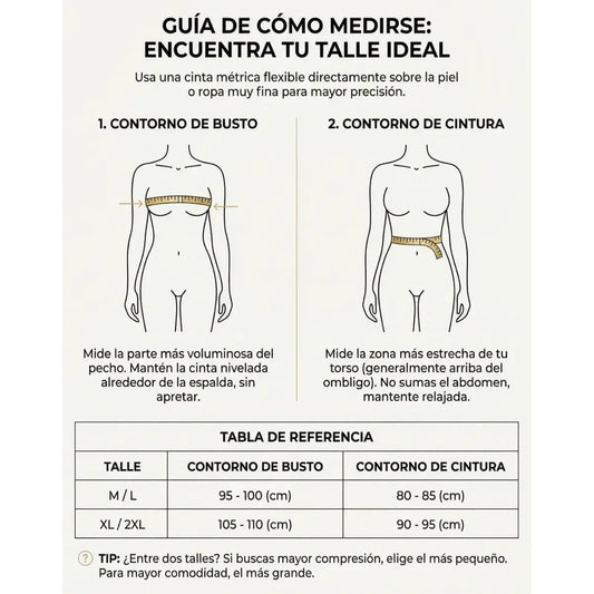 Body Faja Reductora Modeladora Mujer Colaless C/ Push Up