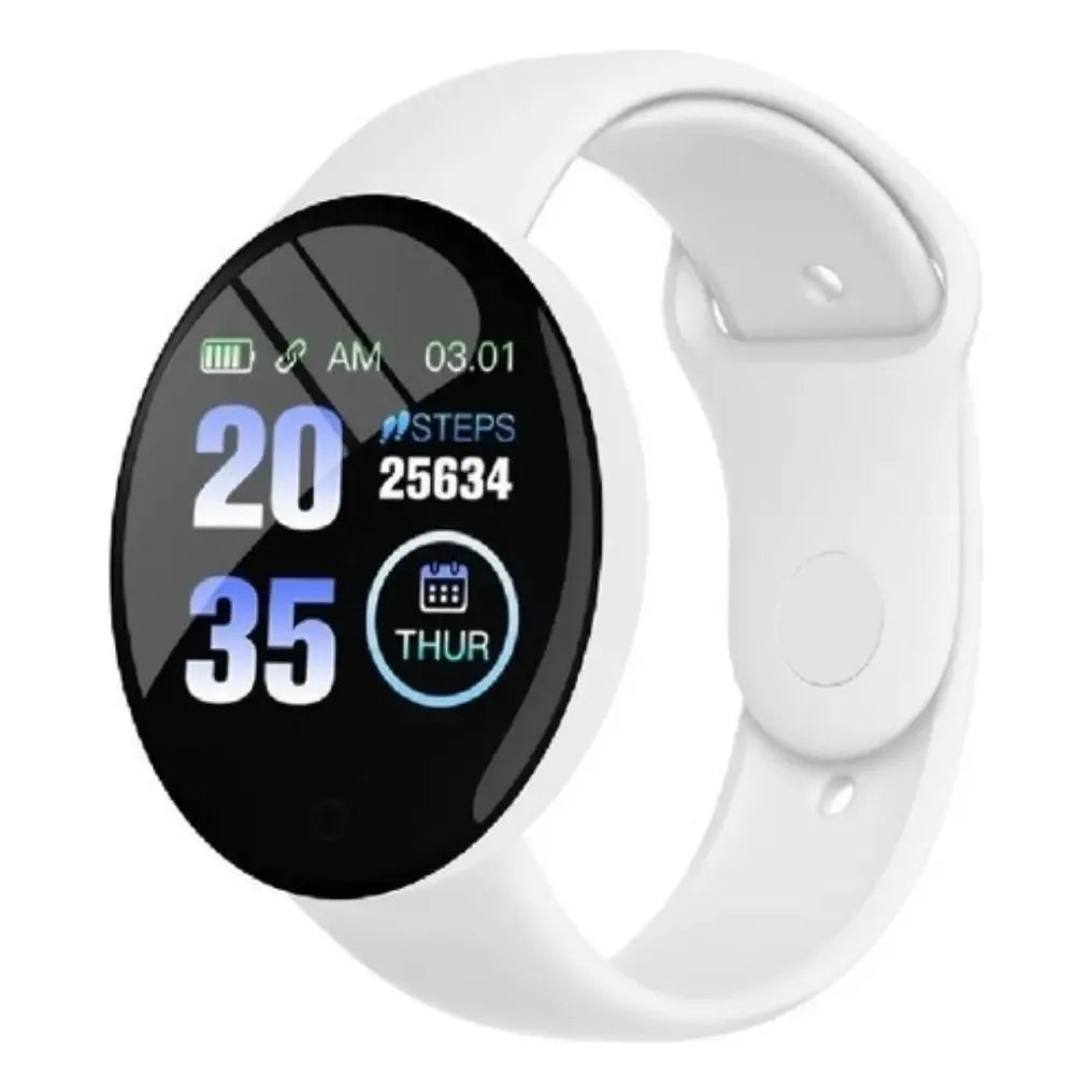 Smartwatch Reloj Inteligente D18 Caja Rosa