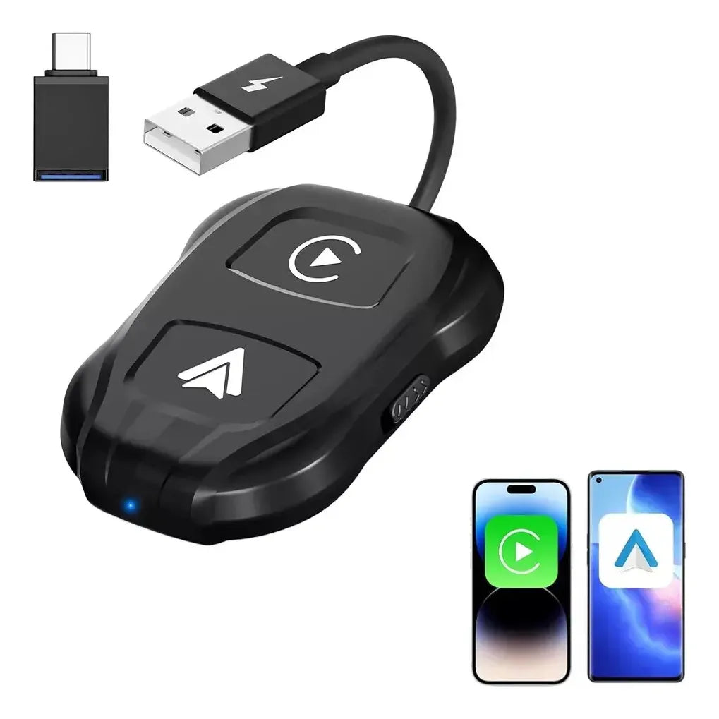 Adaptador Inalámbrico Carplay Android Auto 2 En 1 Switch