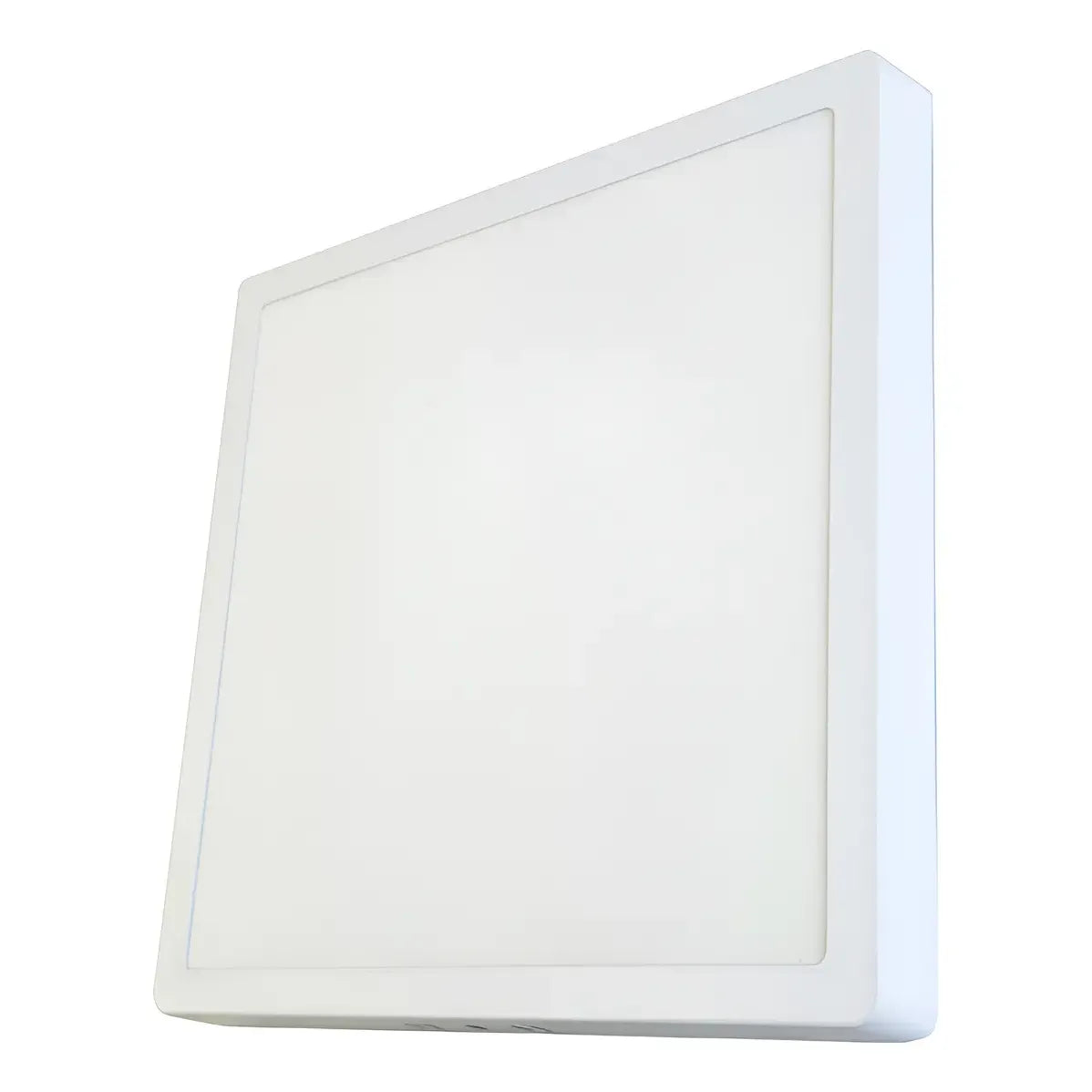 Panel Plafón Led 24w Cuadrado Aplicar Luz Fría/cálida Blanco
