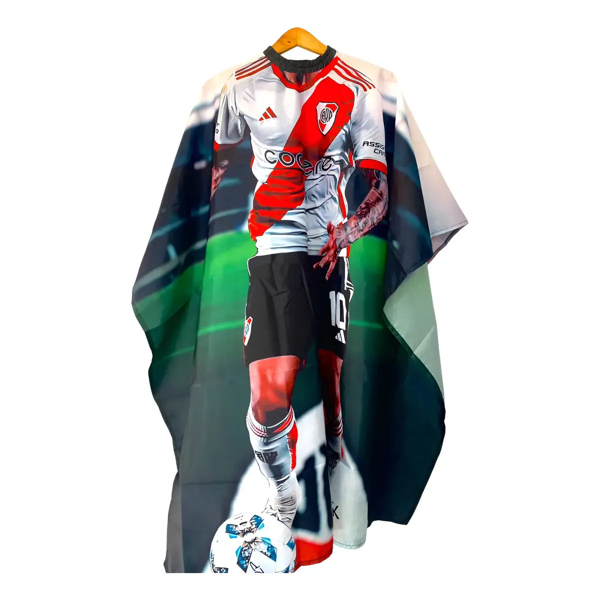 Capas Batas De Ganchos Barberias Peluquerias Club Futbol