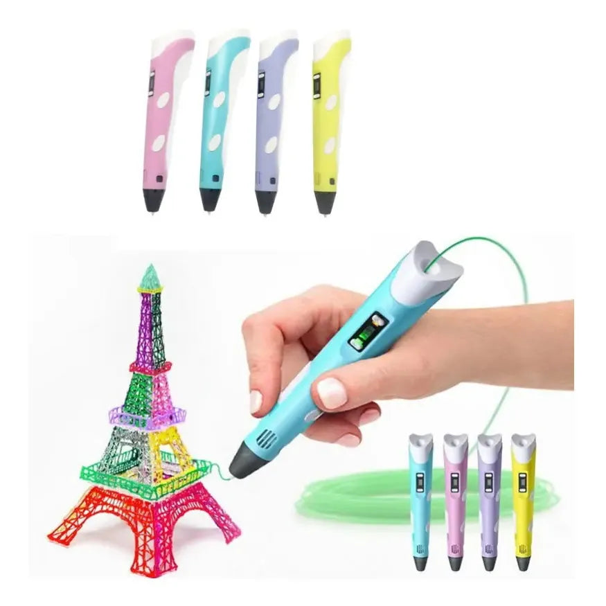 Lápiz 3D Montoya Importadora Lapiz 3D Color Celeste