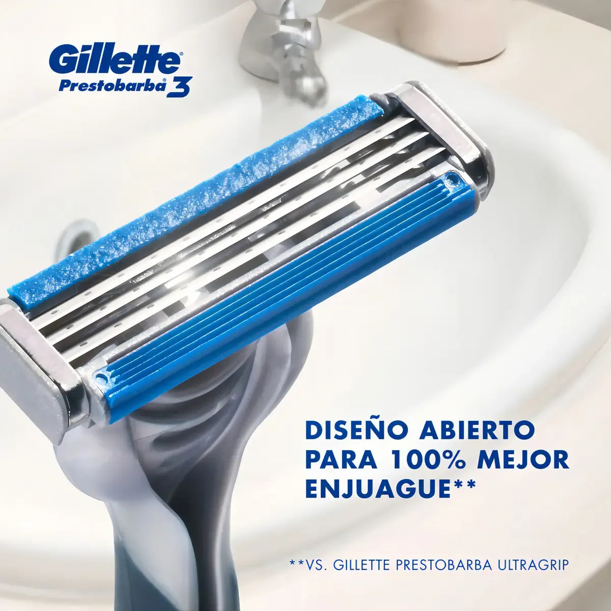 Gillette Máquinas De Afeitar Prestobarba3 X 4 Unidades
