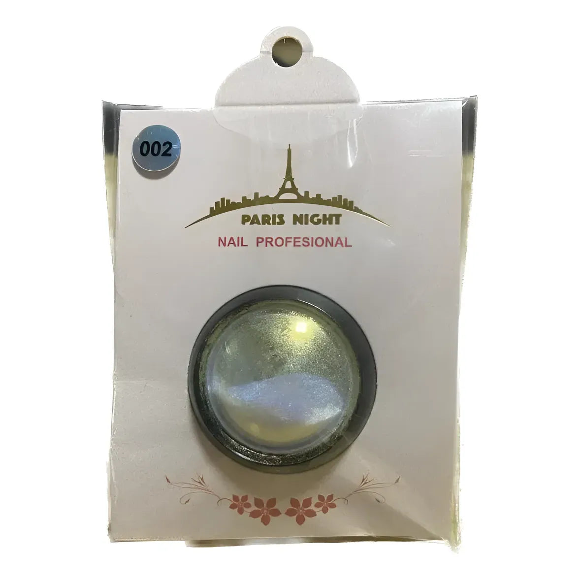 Polvo Aurora Paris Night Decoración De Uñas Esculpidas X1u