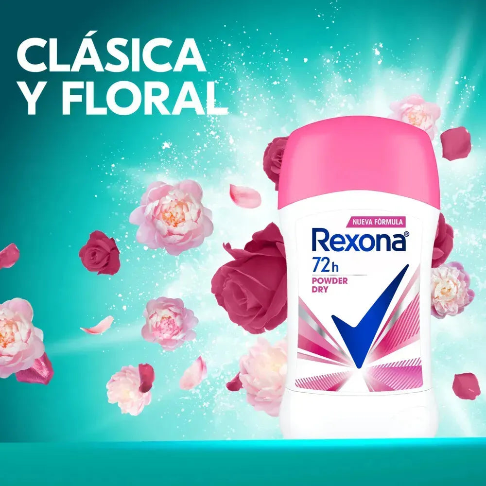 Desodorante Antitranspirante Rexona Powder Dry En Barra 50 G Powder