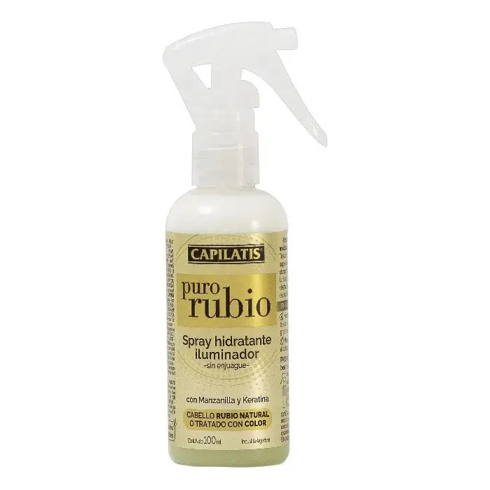Capilatis Puro Rubio Spray Iluminador X 100ml - Sin Enjuague