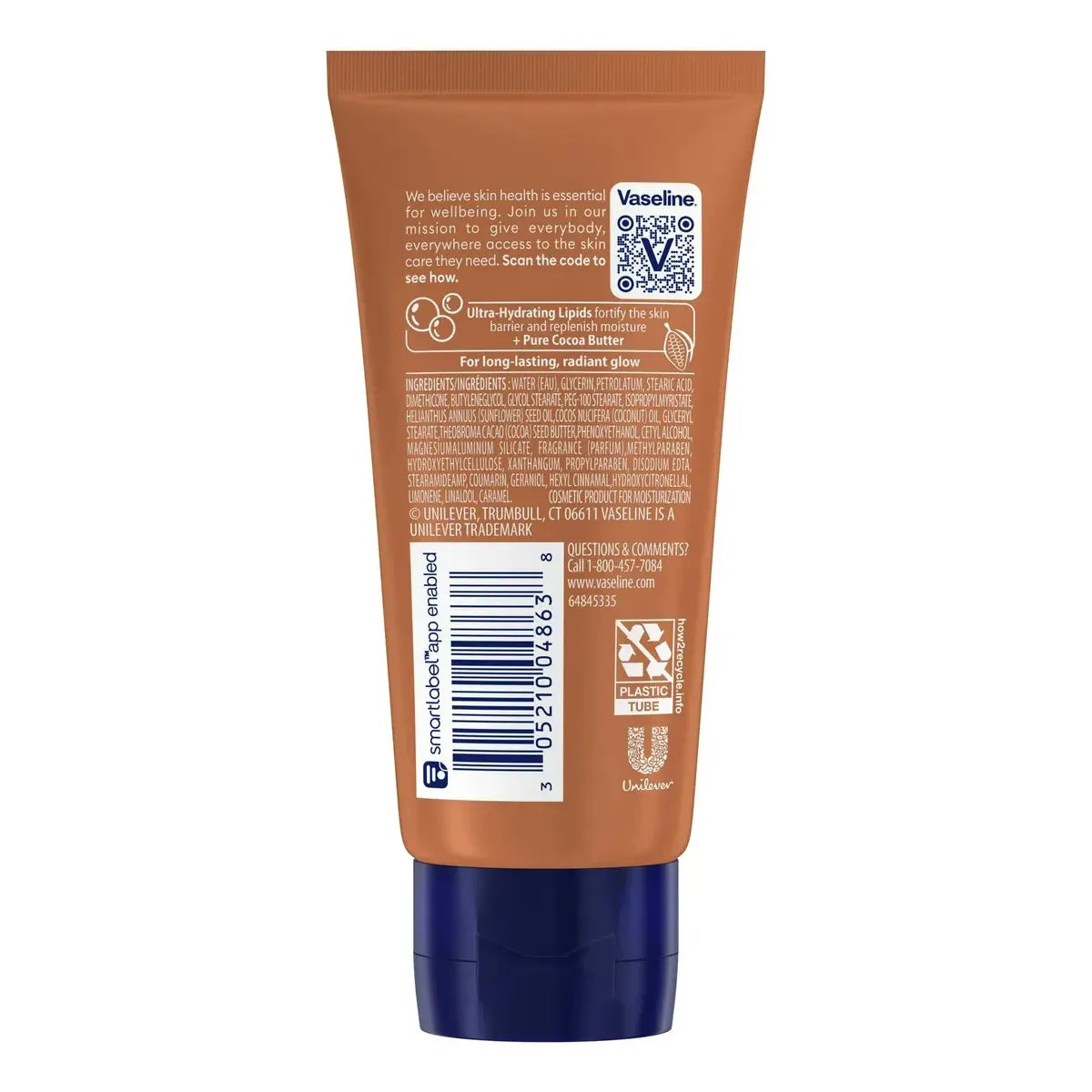Vaseline Crema Cocoa Radiant 60 ml