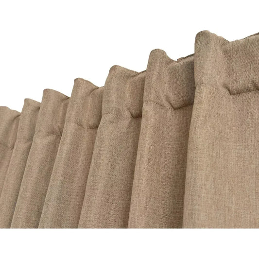 Cortinas Blackout Lino Bloquea 100% 140x220 Lavable