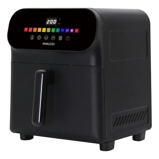 Freidora De Aire Philco Fr256ph 1700w 6 L 12 Programas De Cocción Negro