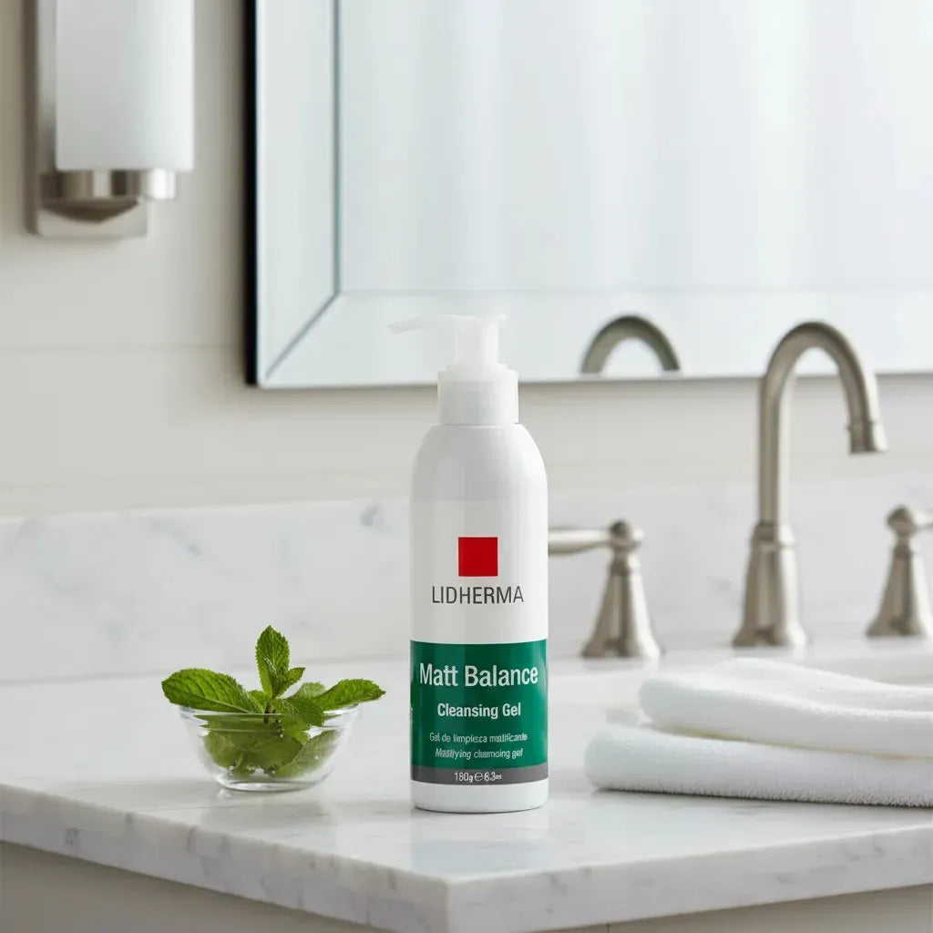 Matt Balance Cleansing Gel Higiene Salicilico Lidherma X180g Momento de aplicación Día/Noche Tipo de piel Grasa/Mixta