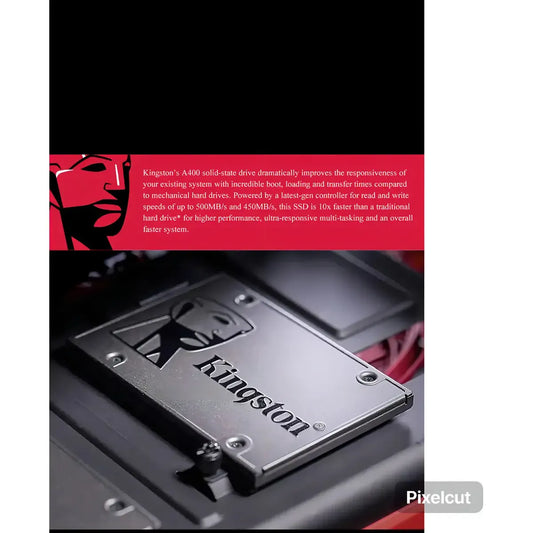 interno Kingston SA400 SATA III 480GB negro
