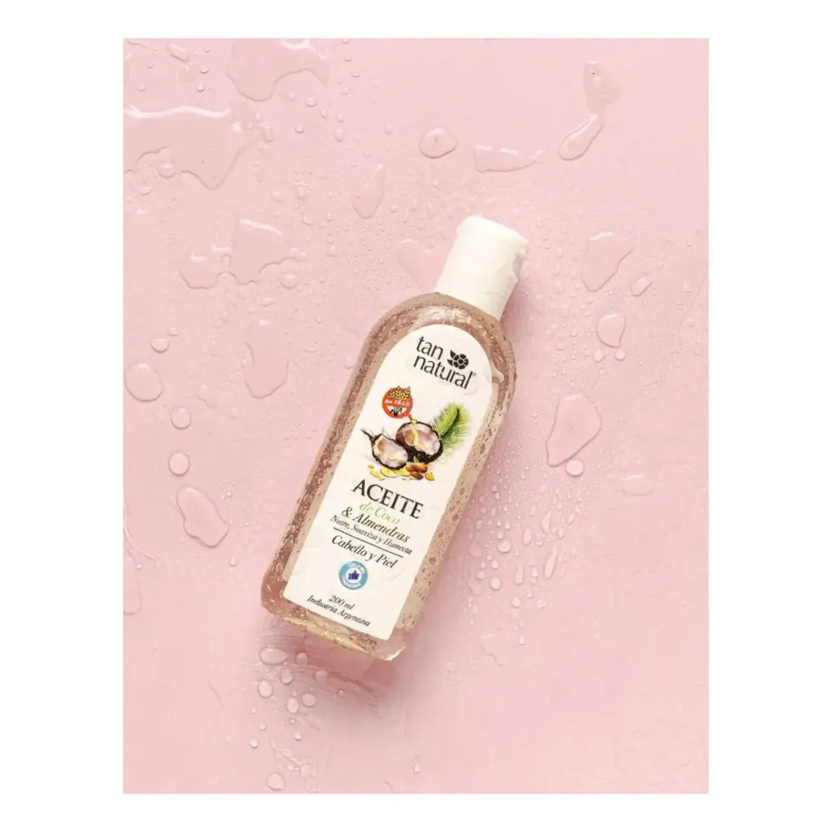 Aceite De Coco Para Cabello Y Piel Sin Tacc - Tan Natural