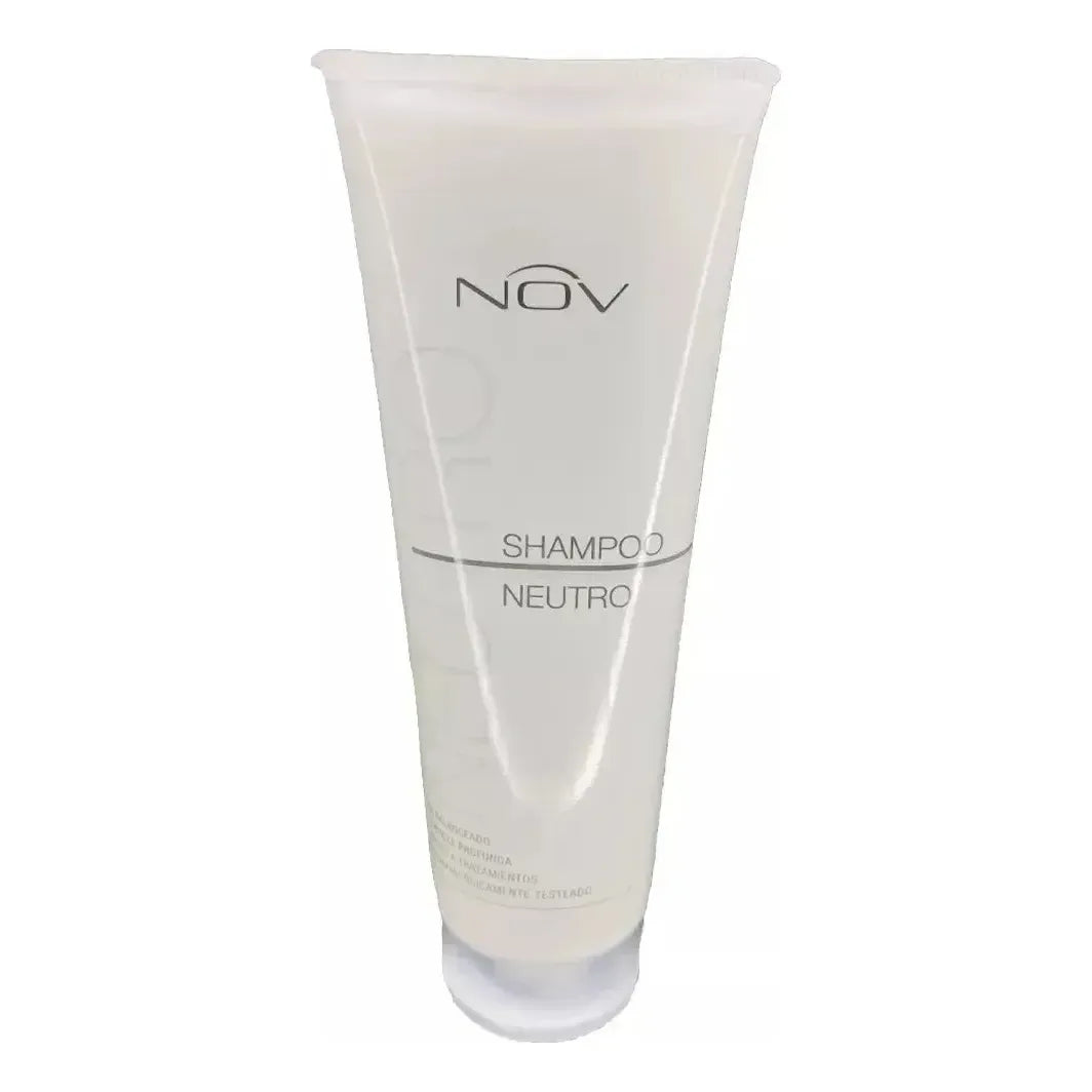 Shampoo Nov Neutro Alisados Peluqueria Uso Diario X 240 Ml