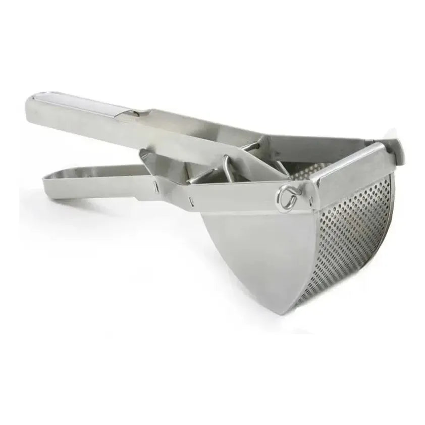 Prensa Papa Pisa Papa Acero Inoxidable Gastronomico Metalico Color Del Mango Plateado