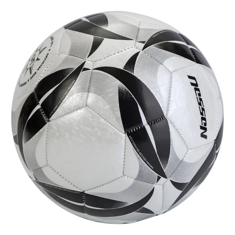 Pelota Futbol Nassau Supreme N5 Blanca Color Negro