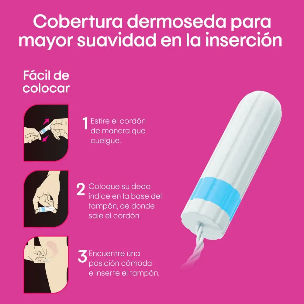 Tampones Kotex Digital Flujo Moderado X 12und