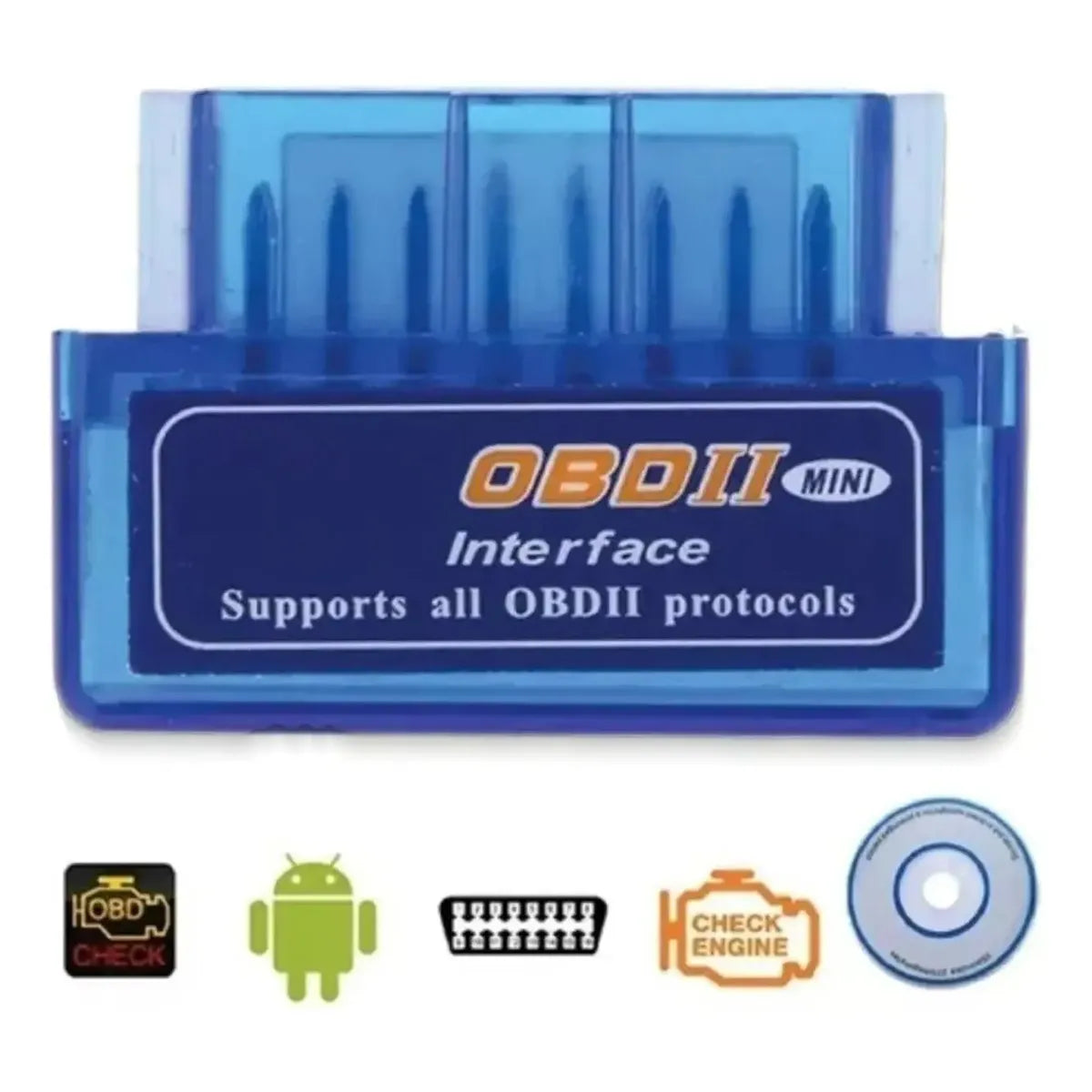 Escaner Automotor Automotriz Lectura Bluetooth Obd2