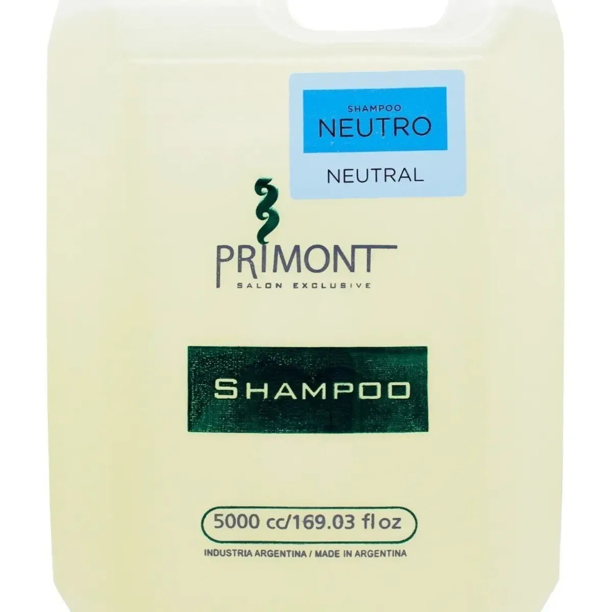 Primont Shampoo Neutro Ph Balanceado Cabello Peluqueria 5lt
