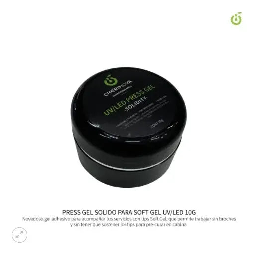 Kit Soft Gel Cherimoya Ultrabond + Tips + Gel Solido