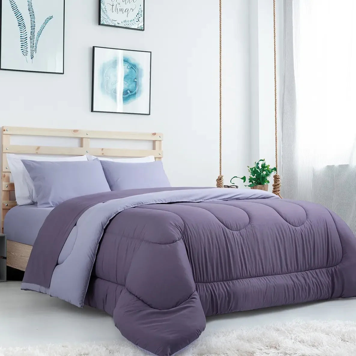 Juego Sabana 2 1/2 Pz Linea Plus Basic Premium Super Soft