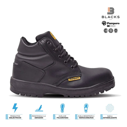 Botines De Seguridad Pampero 249 Ice Puntera Acero Trabajo