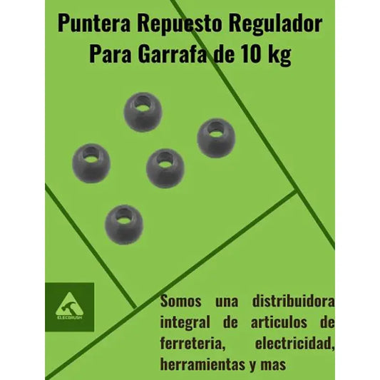 Puntera De Goma Regulador Gas De Garrafa 10 Kg X 10 Unidades