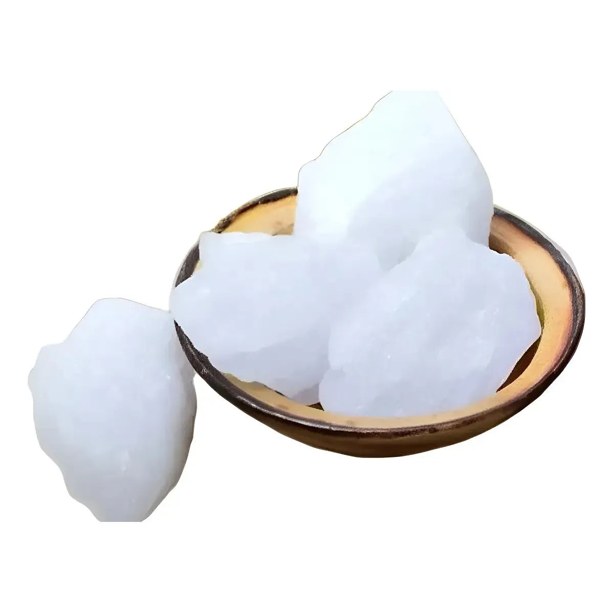Piedra De Alumbre De Potasio 100 Gramos Desodorante Natural 100gr