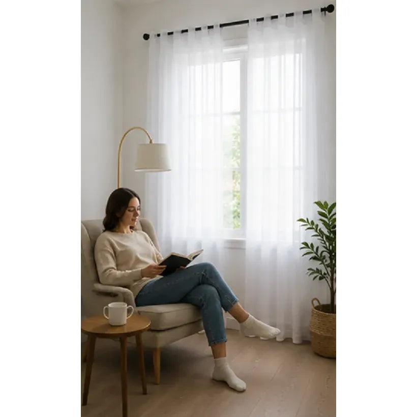 Cortinas Coseco Home Visillo 135x205 Cm Lisas