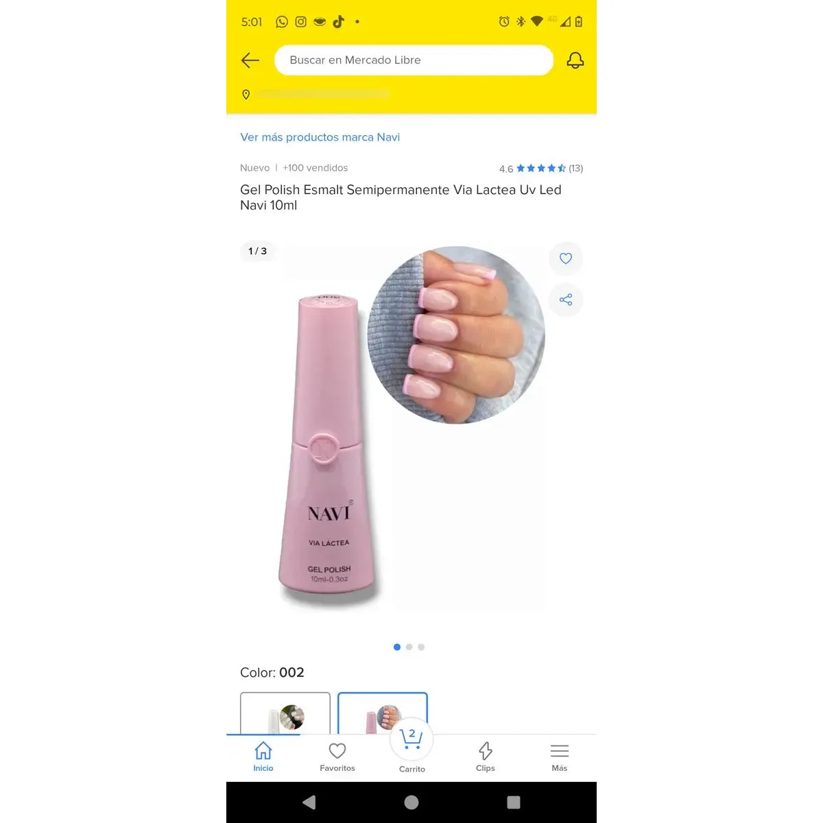 Grl Polish Semipermanente Via Lactea Navy