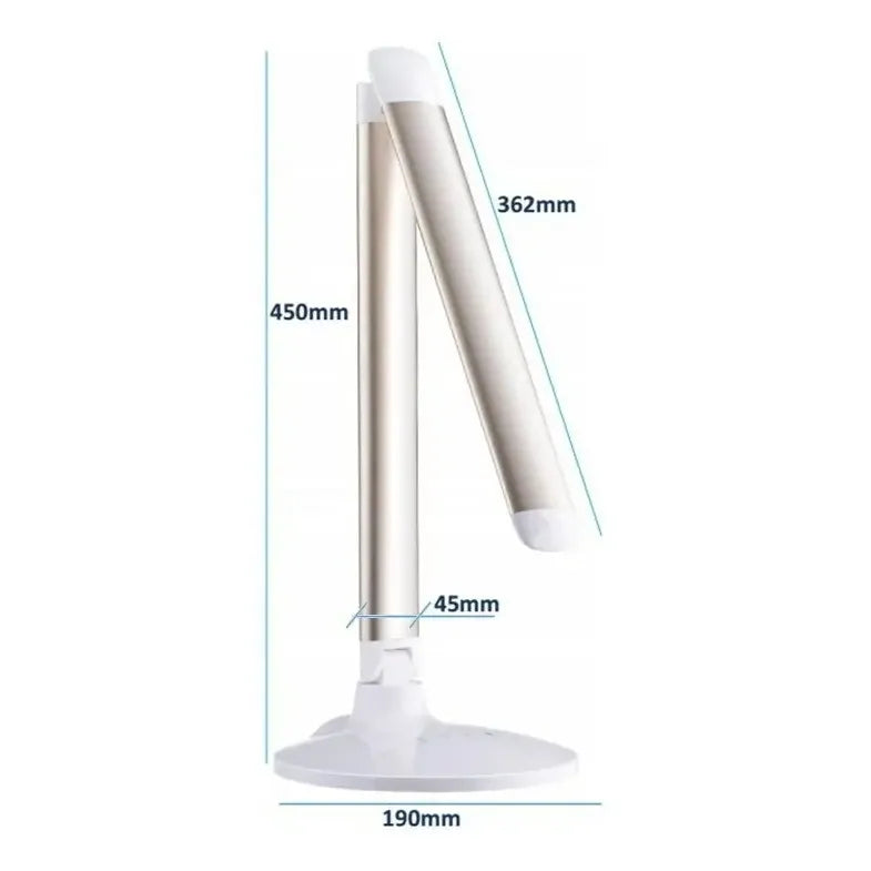 Lampara De Escritorio Led - Aluminio - Usb - Moderno Diseño