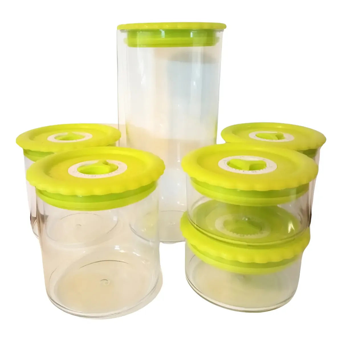 Lata Té 4 Divisiones con visor Nórdica Negro