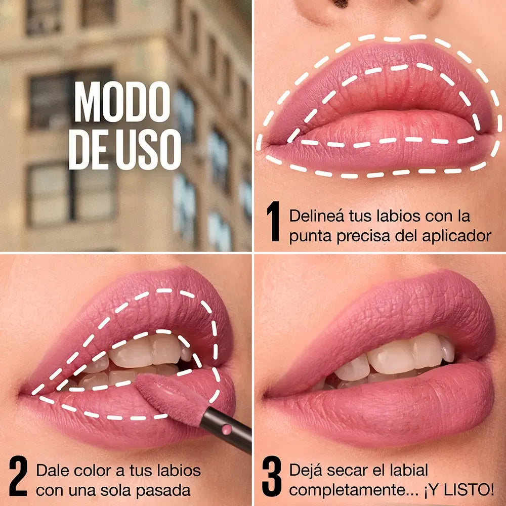 Labial Maybelline Matte Ink Super Stay Dreamer