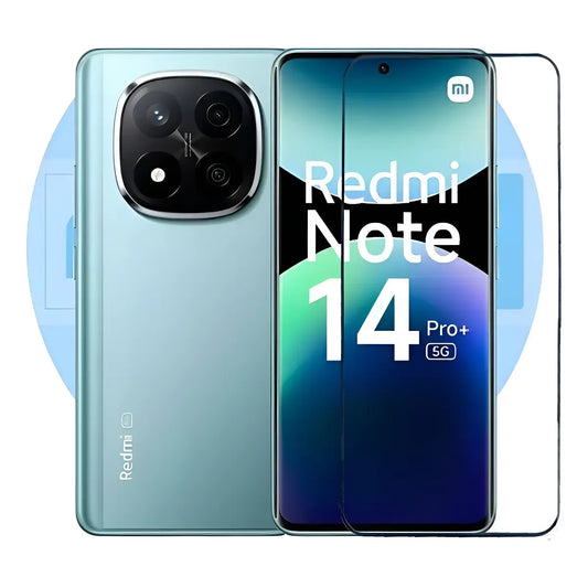 Vidrio Templado Curvo Para Xiaomi Redmi Note 14 Pro+ Plus 5g