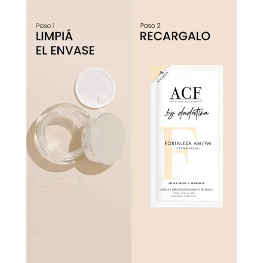 Recarga Fortaleza Am Pm Crema Facial Recarga Momento De Aplicación Día/noche