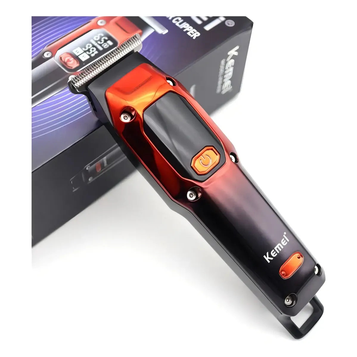 Cortadora de pelo Kemei KM-658 inalámbrica cuchillas autoafilables