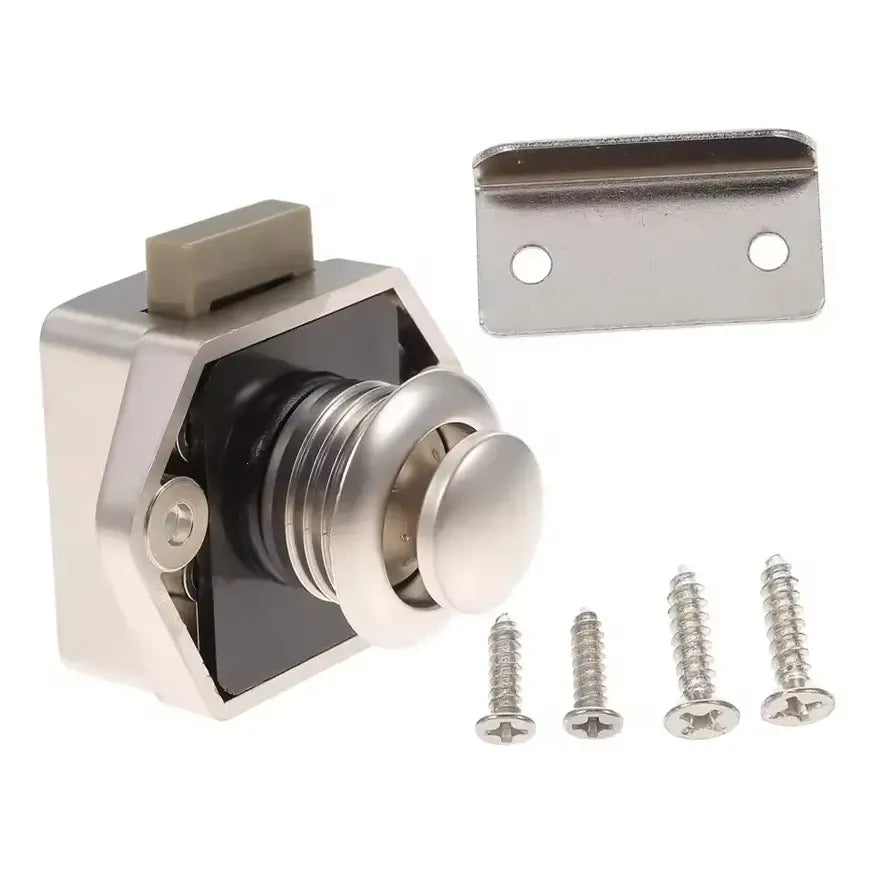 Cerradura Tirador Push Lock Para Mueble A Boton Inomax