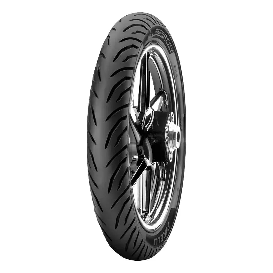Cubierta Delantera Para Moto Pirelli Carretera Super City Para Uso Sin Cámara De 80/100-18 P 47 X 1 Unidad