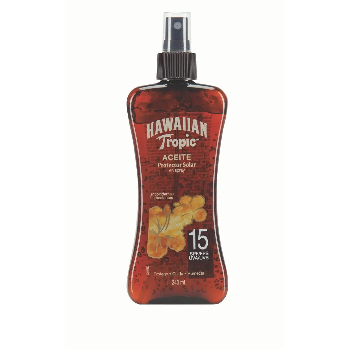 Protector solar Hawaiian Tropic Tanning Oil Protection 15FPS en aceite 240mL