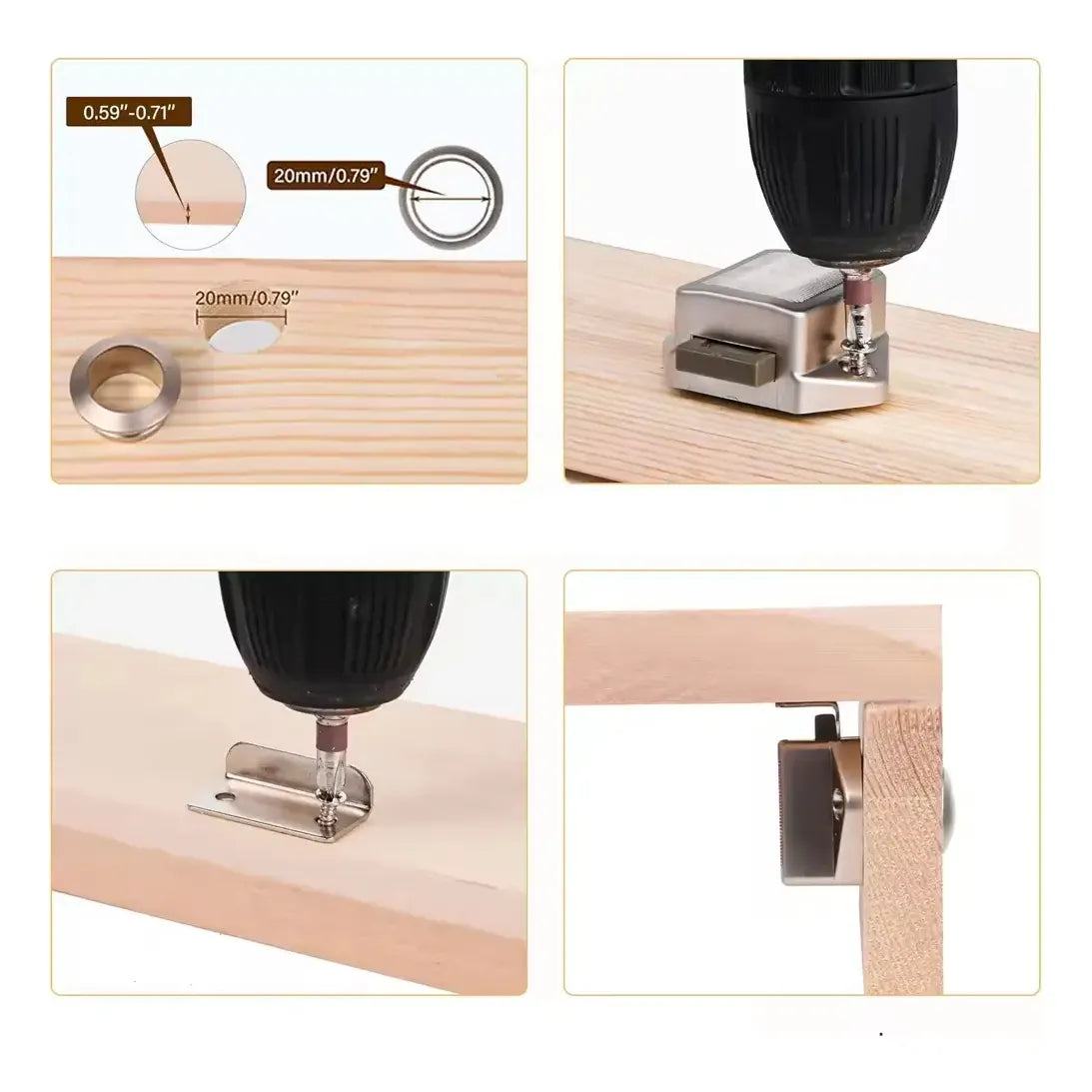 Cerradura Tirador Push Lock Para Mueble A Boton Inomax