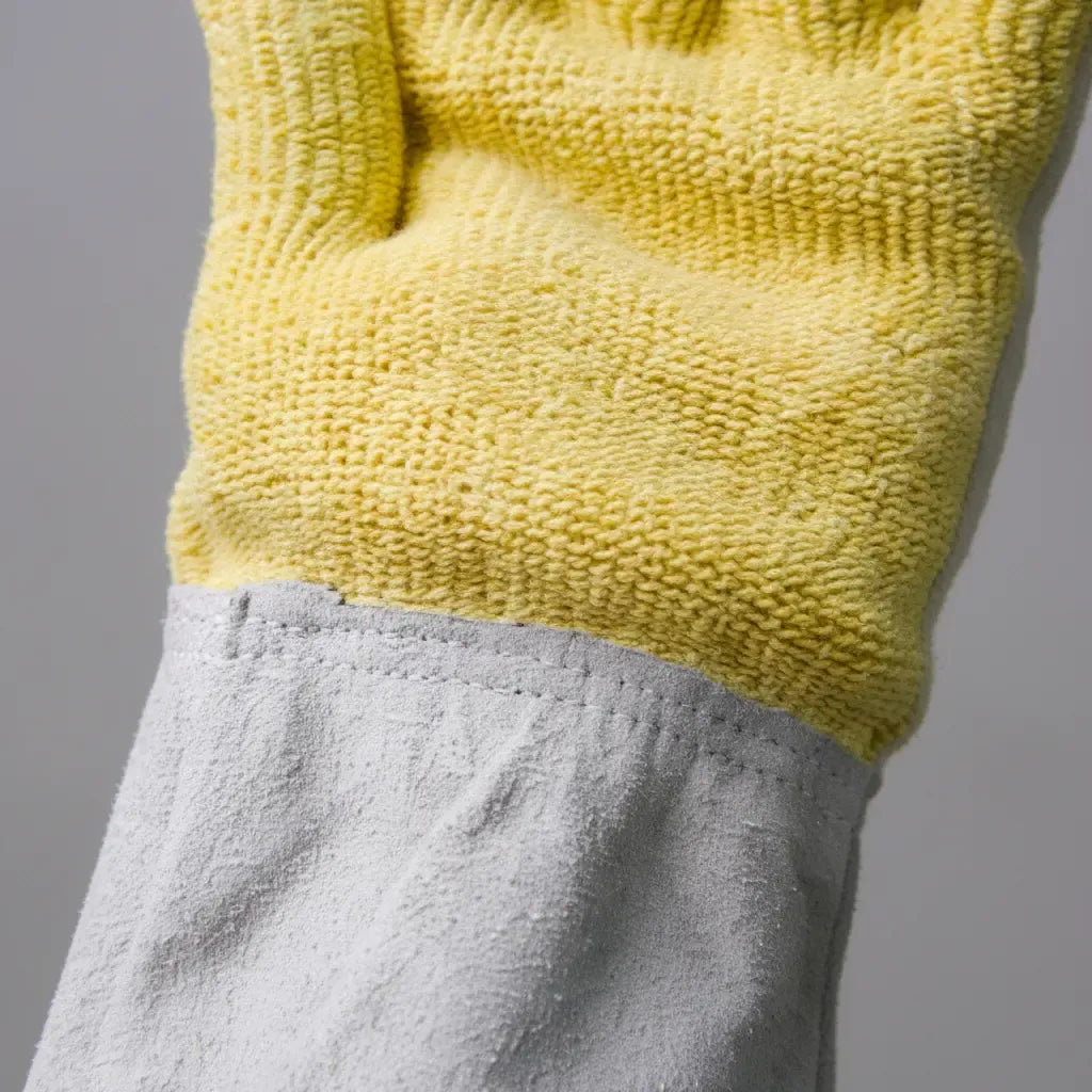 Par Guante Terrycloth Kevlar Puño Descarne Alta Temperatura