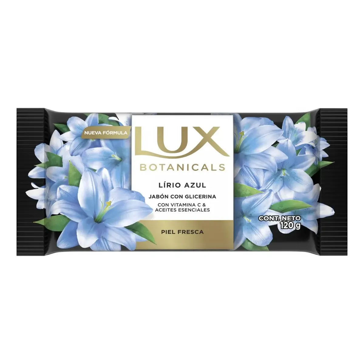 Jabón En Barra Lux Botanicals Lirio Azul 120g