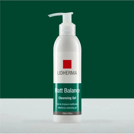 Matt Balance Cleansing Gel Higiene Salicilico Lidherma X180g Momento de aplicación Día/Noche Tipo de piel Grasa/Mixta