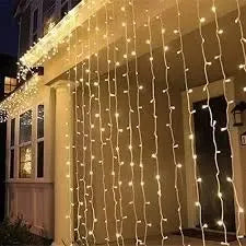 Cortina Led 320 Luces 16 Tiras 3x3 Mts 220v Interconectable