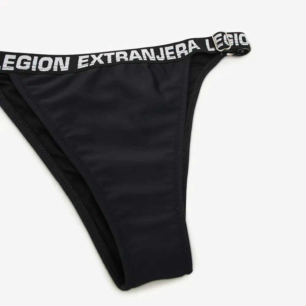 Bombacha Bikini Lina Rap Negro