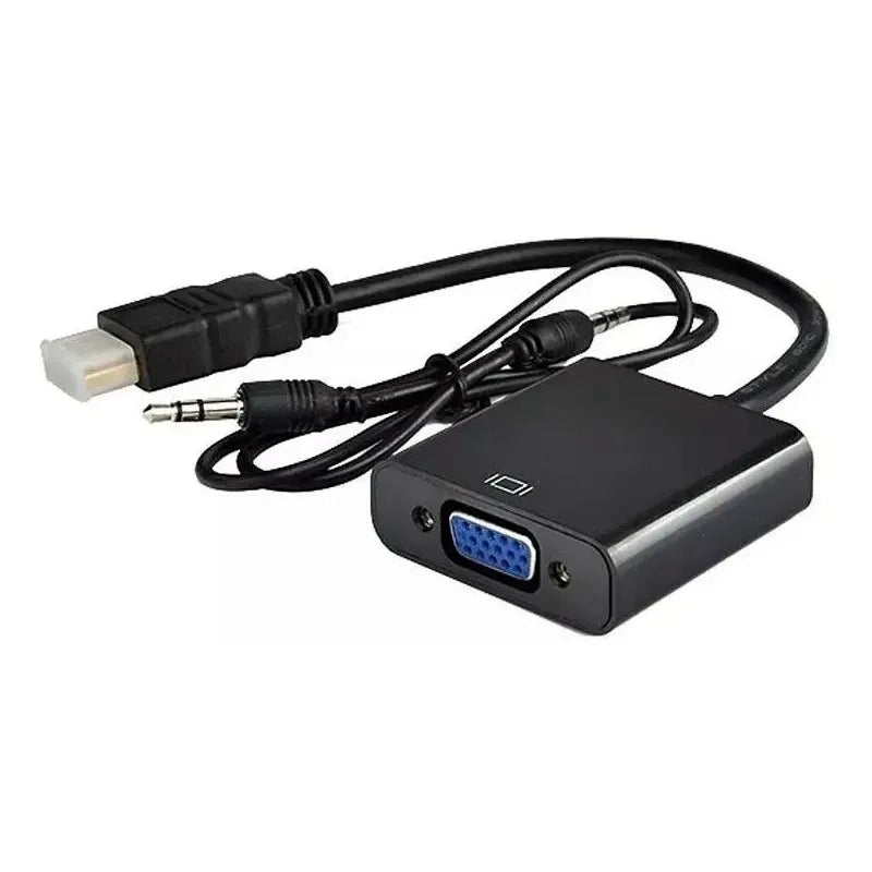 Cable Adaptador Elemax HDMI A VGA Negro 1080p 60Hz Xbox Series S