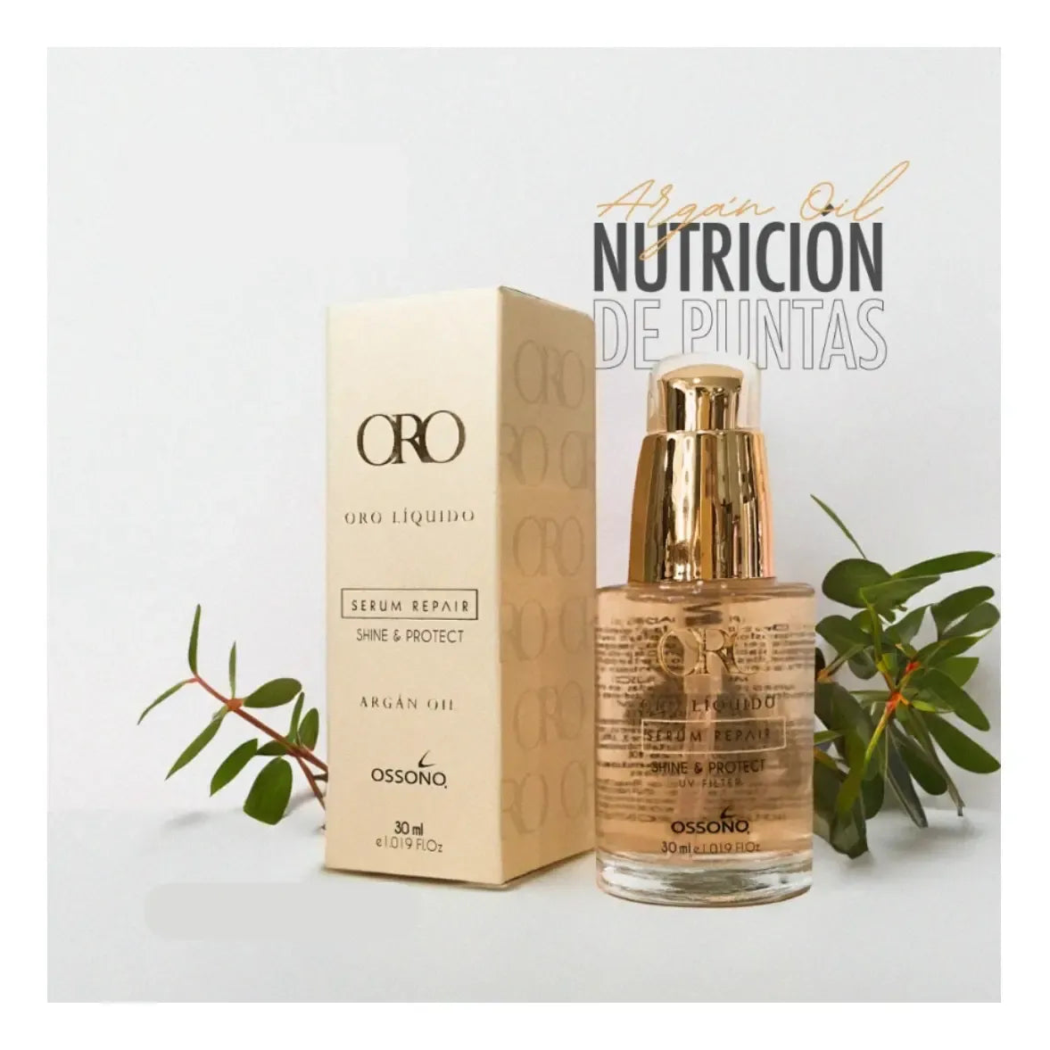 Oro Liquido Ossono Serum Argan X 30 Ml A Todo El Pais