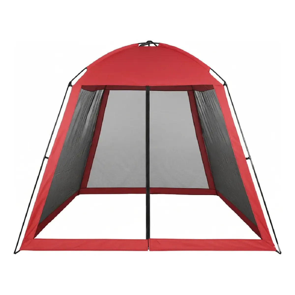Carpa Gazebo De Facil Armado Dakota 300x300x190cm Color Rojo