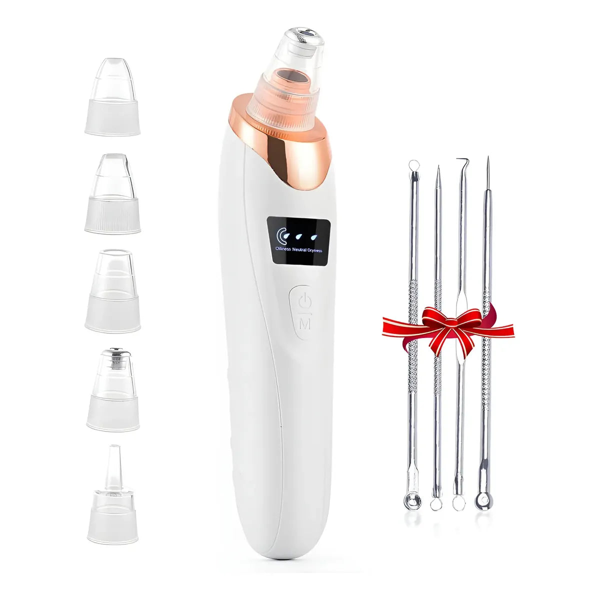 Extractor Puntos Negros Y Espinillas Usb + Set Removedor