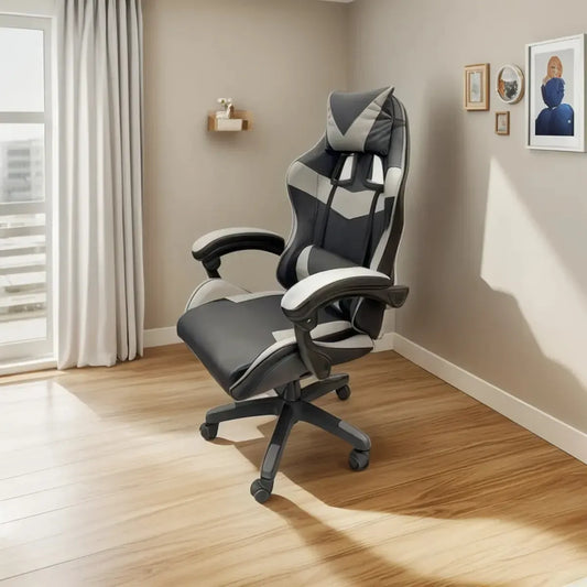 Silla Gamer Pc Escritorio - Sillón Ergonómico Reclinable Scp