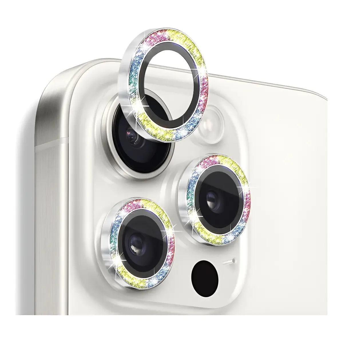 Vidrio Protector Camara Individual iPhone 16 Pro Y Pro Max